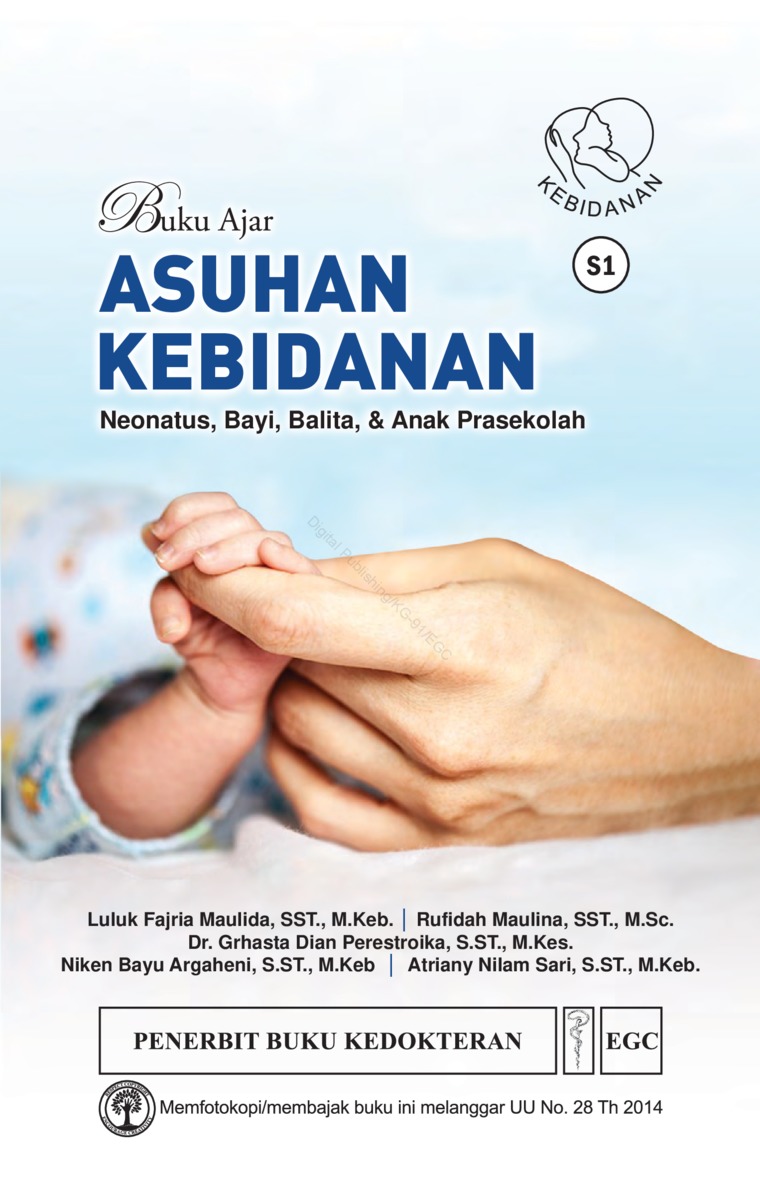 BUKU AJAR ASUHAN KEBIDANAN neonatus, bayi, balita & anak prasekolah