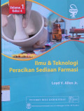 ILMU & TEKNOLOGI PERACIKAN SEDIAAN FARMASI Vol.1 Ed.4